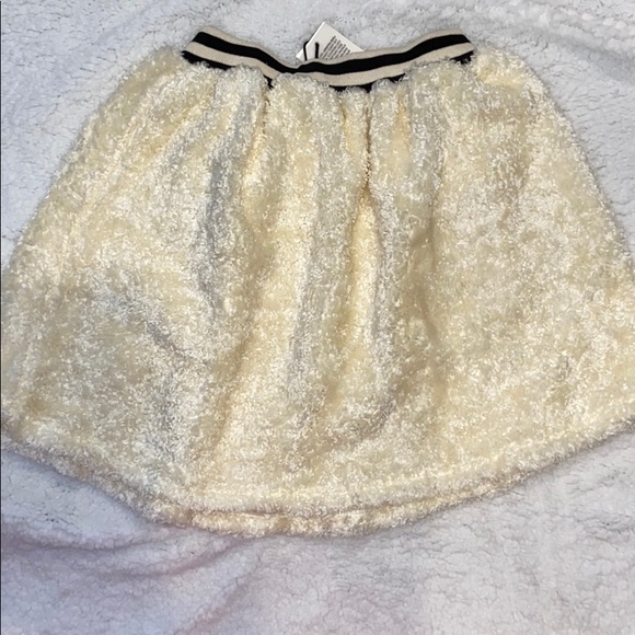 Clearance - Loud Apparel Cream Skirt - Picture 4 of 7